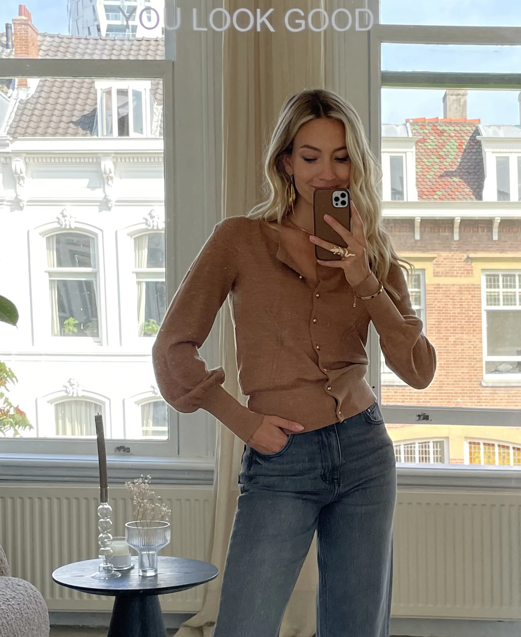 Vestje LA FRAGANCE Chai Tea - Goud - Image 10