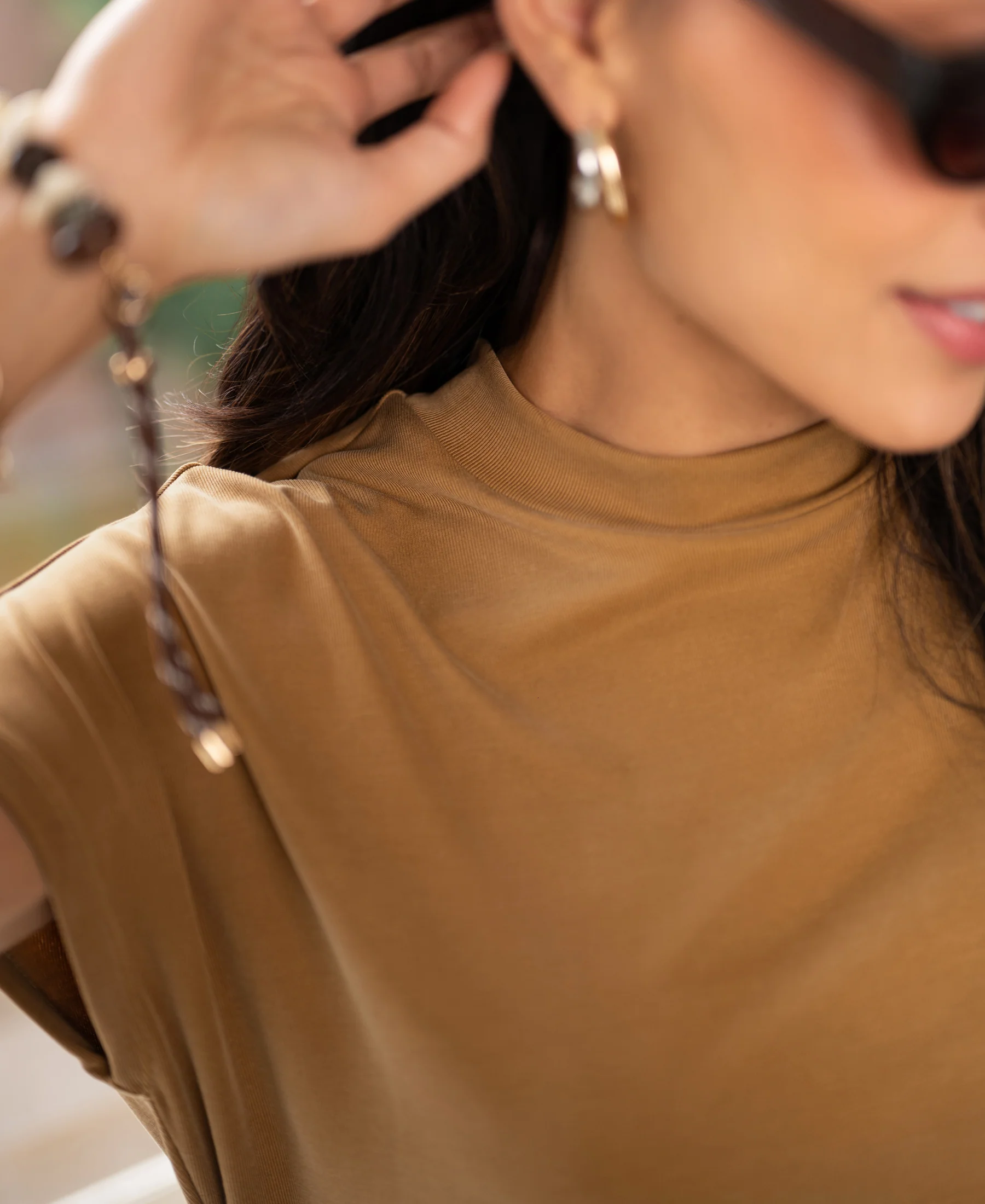 Rib coltop LA PIERRE Goudgeel - Image 2